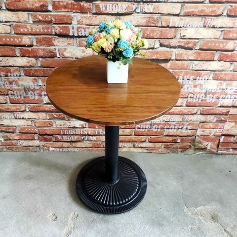 Bàn Cafe Chân Sắt Đế Gang CG01