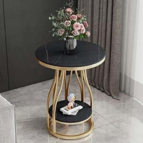 Bàn Góc Sofa Mặt Đá BG09