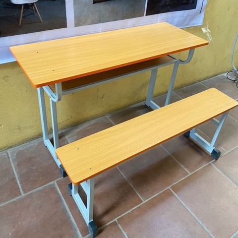 Bàn Học Sinh Rời Ghế Băng BHS03