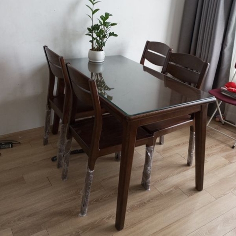 Bộ Bàn Ghế Ăn Nhỏ Gọn Gỗ Sồi HT36