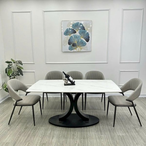 Bộ Bàn Ăn 4 Ghế Nhập Khẩu HT11