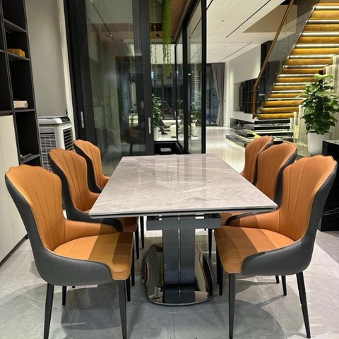 Bộ Bàn Ăn Thông Minh 6 Ghế HT01