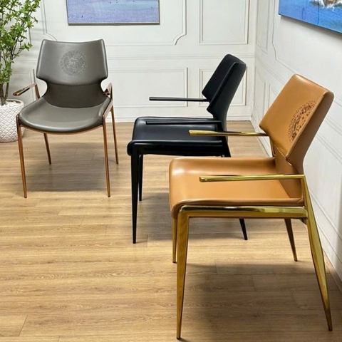 Ghế Ăn Cao Cấp Kiểu Ý Da Chống Xước GY01