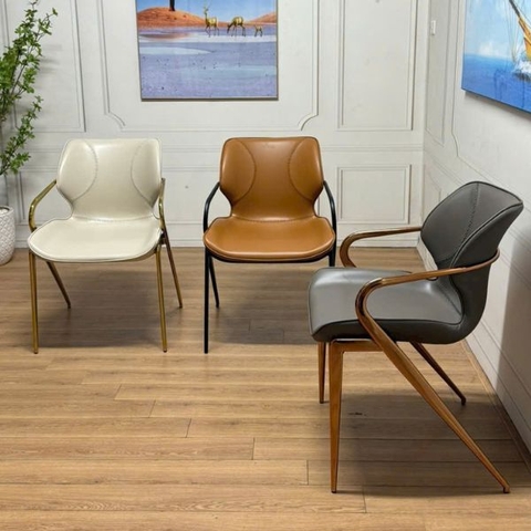 Ghế Ăn Cao Cấp Kiểu Ý Da Chống Xước GY02