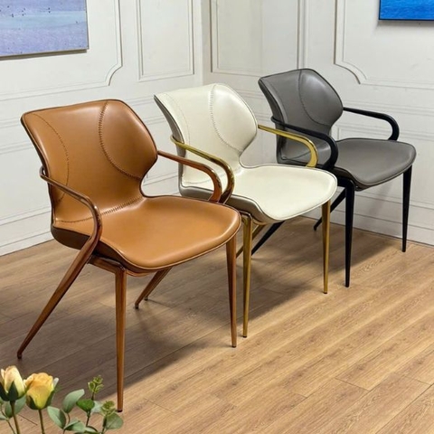 Ghế Ăn Cao Cấp Kiểu Ý Da Chống Xước GY02