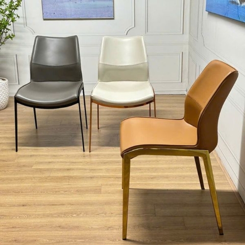 Ghế Ăn Cao Cấp Kiểu Ý Da Chống Xước GY03