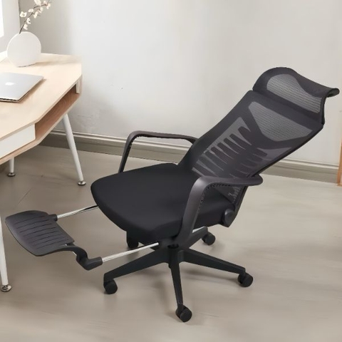 Ghế Công Thái Học Tựa Đầu Có Gác Chân GX14