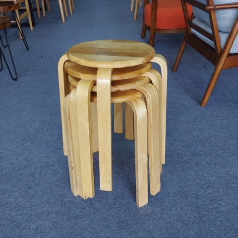 Ghế Đôn Gỗ Tự Nhiên