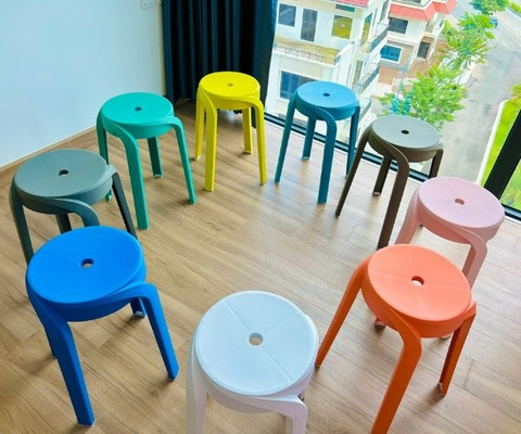 Ghế Đôn Nhựa Đúc Nhập Khẩu DN03