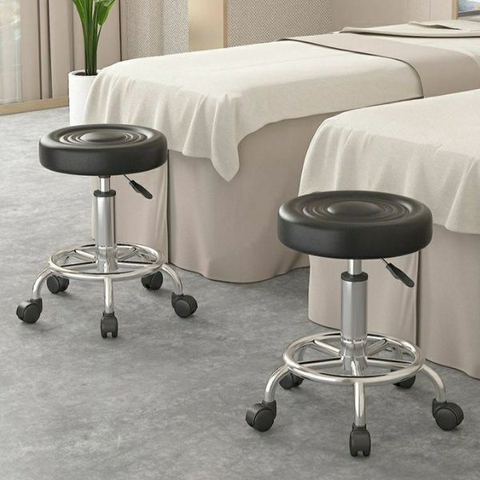 Ghế Đôn Xoay Nâng Hạ Không Tựa Nhập Khẩu