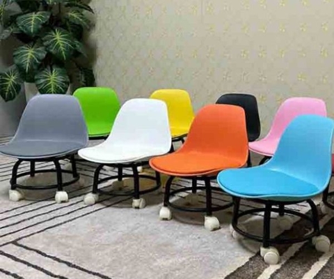 Ghế Đôn Xoay Nhựa Đúc Nhập Khẩu