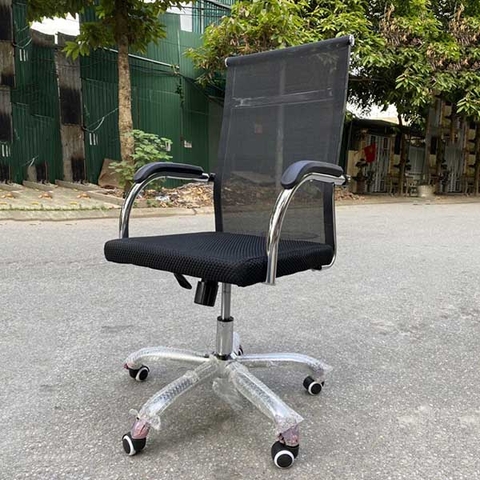 Ghế Văn Phòng Lưng Lưới Chân Xoay GX08