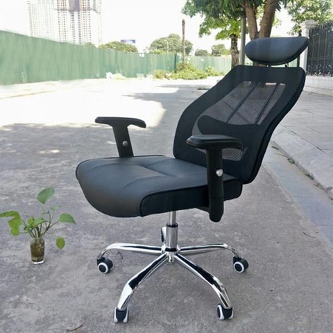 Ghế Văn Phòng Lưng Lưới Tựa Đầu GX18