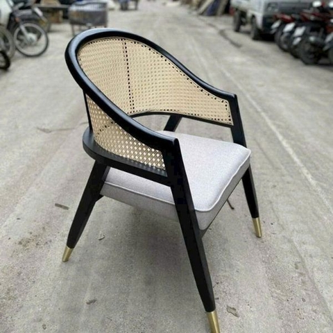 Ghế WORMLEY Gỗ Sồi Tựa Mây GF03