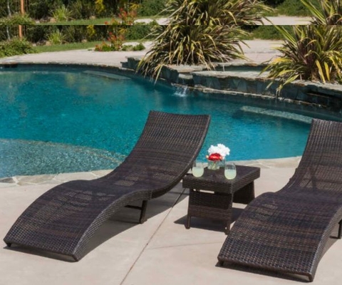 Giường Bể Bơi Mây Nhựa GBB02