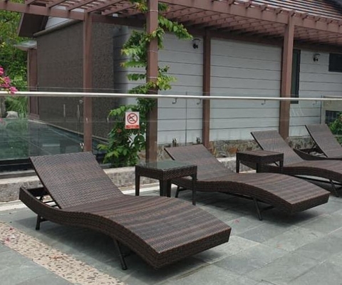 Giường Bể Bơi Mây Nhựa GBB03