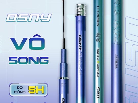 Osny Vô Song 5h28 Carbon 40-46T BẢO HÀNH 2 NĂM THAY 2 LÓNG BẤT KỲ