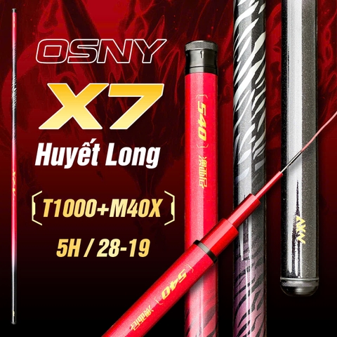 Osny X7 - Huyết Long, T1000+M40X, 5.5H, săn hàng loại nhẹ