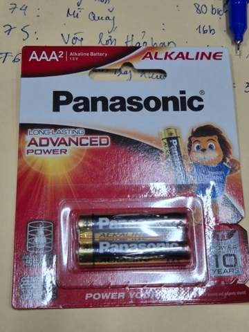 Pin Panasonic AAA Alkaline vĩ giấy