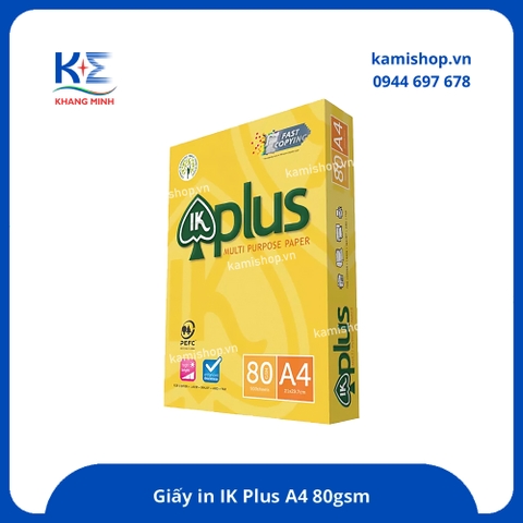 Giấy IK Plus A4 ĐL 80