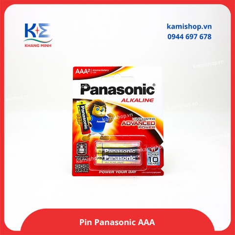 Pin Panasonic AAA Alkaline vĩ giấy