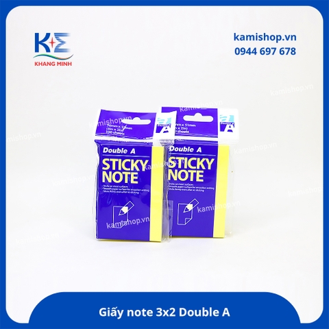 Giấy note 2x3 Double A