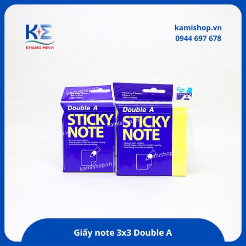 Giấy note 3x3 Double A