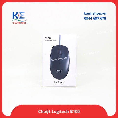 Chuột có dây Logitech B100
