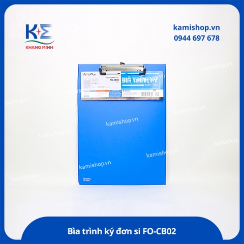 Bìa trình ký đơn si FO-CB02