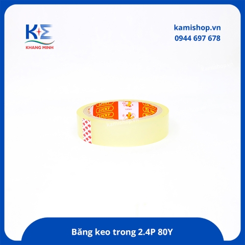 Băng keo trong 2.4P 80Y