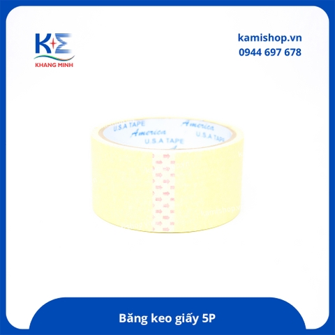 Băng keo giấy 5P