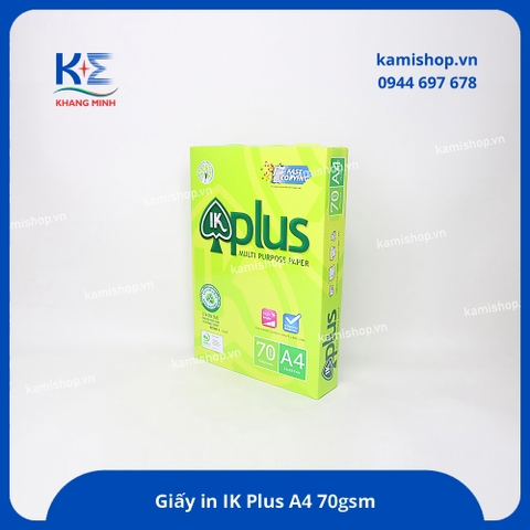 Giấy IK Plus A4 ĐL 70
