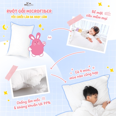 Chất liệu ruột gối Mesh và Microfiber : Chất liệu nào tốt hơn