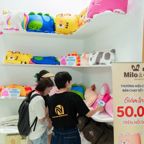 Milo & Gabby thành công ra mắt người tiêu dùng Việt tại Vietbaby Fair 2024