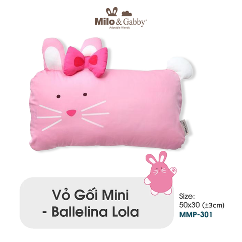 Vỏ gối mini Milo & Gabby - Ballelina Lola - MMP-301