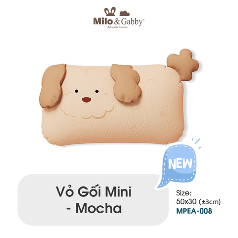 Vỏ gối mini Milo & Gabby - Mocha - MPEA-008
