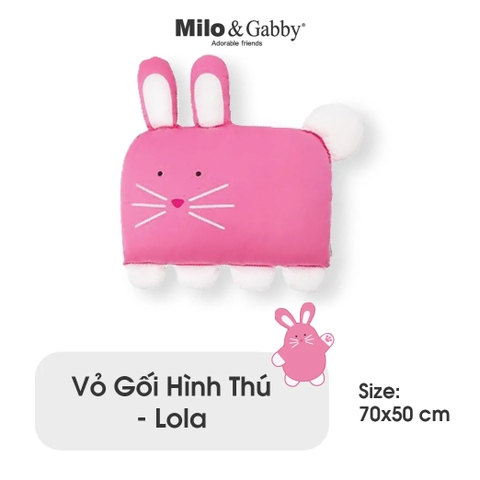 Vỏ gối hình thú Milo & Gabby - Lola - MN-201