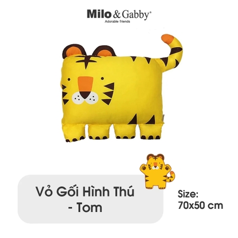 Vỏ gối hình thú Milo & Gabby - Tom - MN-209