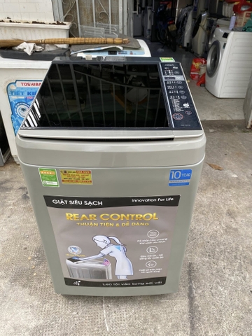 Máy giặt cũ Aqua Inverter 9 kg AQW-D901BT tiết kiệm điện