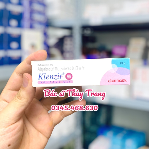 Gel bôi trị mụn trứng cá Klenzit MS - tuýp 15g