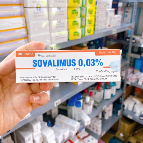 Kem mỡ bôi trị chàm Sovalimus