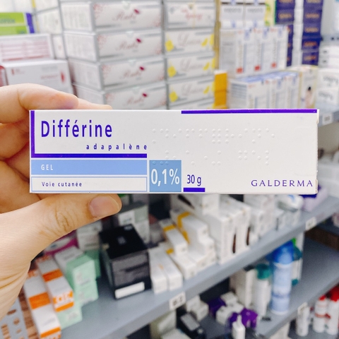 Thuốc trị mụn Differin 0.1% - Tuýp 30g - adapalen 0.1%