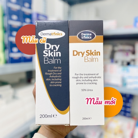 Kem dưỡng ẩm cho da khô và rất khô DERMATONICS Dry Skin Balm - 200ml - urea 10%