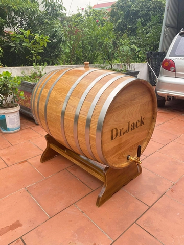 Thùng rượu gỗ sồi 300 Lít