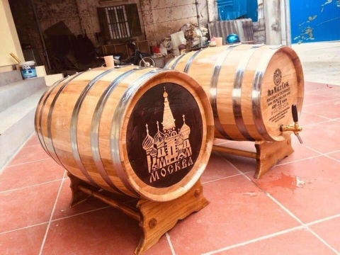 Thùng rượu gỗ sồi 100 lít