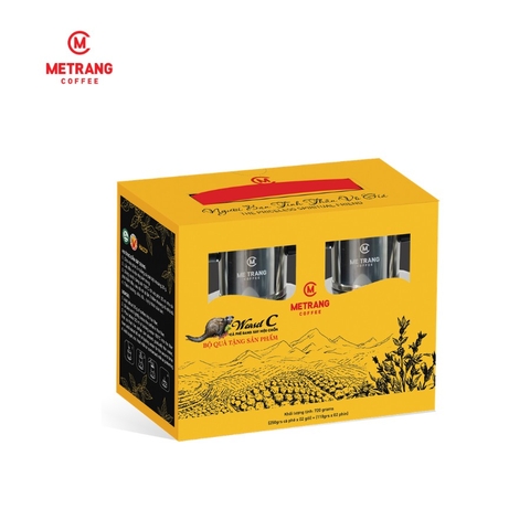 Cà phê Chồn Mê Trang - Túi hạt rang 500g