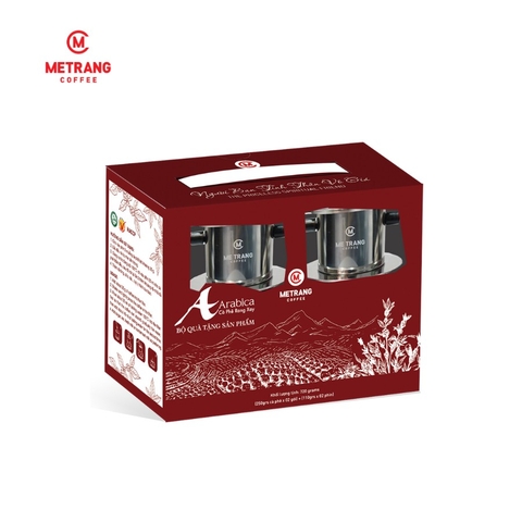 Cà phê Arabica (A) cafe rang mộc nguyên chất - Mê Trang, túi 500g hạt rang Cà phê