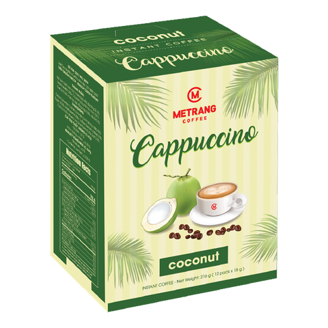 Cà phê Cappuccino Dừa (Coconut Cappuccino Instant Coffee)