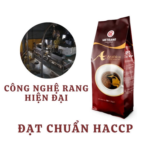 Cà phê Mê Trang Arabica (A) - Túi bột 500g