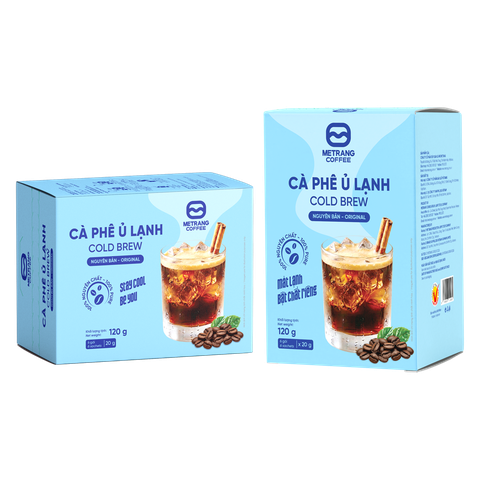 CÀ PHÊ Ủ LẠNH - COLD BREW HỘP 6 GÓI